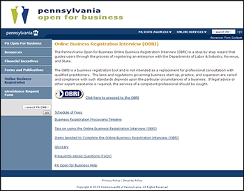 pennsylvania articles of incorporation